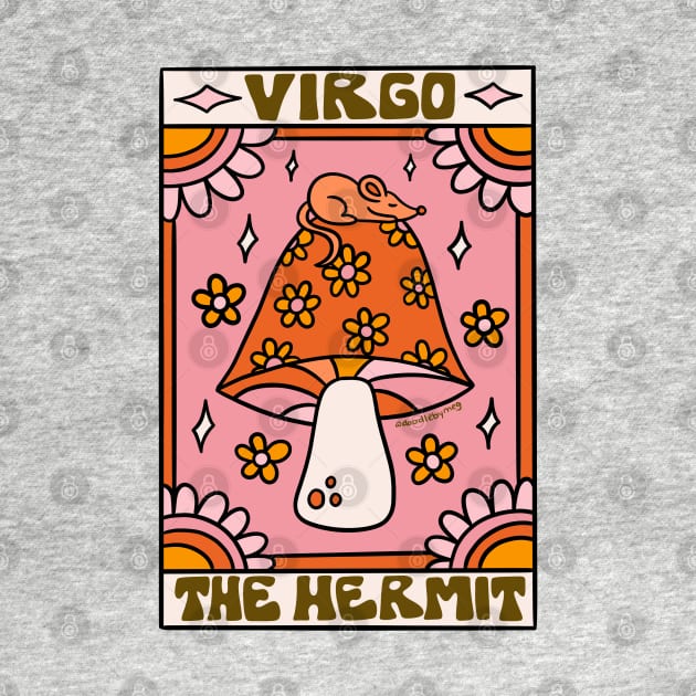 Virgo Tarot Card by Doodle by Meg